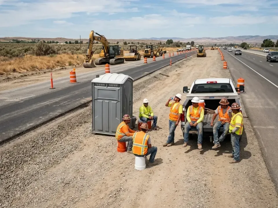 highway-road-construction-crew-007 — frequently asked questions, Porta Potty and Restroom Rentals in Thatcher, AZ